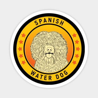 Spanish Water Dog Portrait Magnet